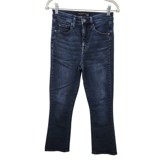 Veronica Beard Denim - Veronic Beard Carly Kick Flare High Rise Jeans Dark Wash Stretch Size 28